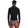 imageUnder Armour Mens ColdGear Compression MockBlack 001White