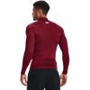 imageUnder Armour Mens ColdGear Compression MockCardinal 625White