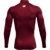 imageUnder Armour Mens ColdGear Compression MockCardinal 625White