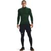 imageUnder Armour Mens ColdGear Compression MockForest Green 301White