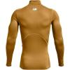 imageUnder Armour Mens ColdGear Compression MockGold Rush 795Black