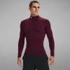 imageUnder Armour Mens ColdGear Compression MockMaroon 609White