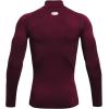 imageUnder Armour Mens ColdGear Compression MockMaroon 609White
