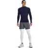 imageUnder Armour Mens ColdGear Compression MockMidnight Navy 410White