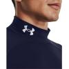 imageUnder Armour Mens ColdGear Compression MockMidnight Navy 410White