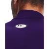 imageUnder Armour Mens ColdGear Compression MockPurple 500White