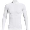 imageUnder Armour Mens ColdGear Compression MockWhite 100Black