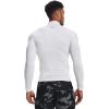 imageUnder Armour Mens ColdGear Compression MockWhite 100Black