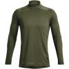 imageUnder Armour Mens ColdGear Fitted Mock390 Marine Od Green   Black