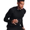 imageUnder Armour Mens ColdGear Fitted MockBlack 001White