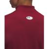 imageUnder Armour Mens ColdGear Fitted MockCardinalWhite