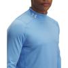 imageUnder Armour Mens ColdGear Fitted MockCarolina BlueWhite