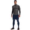 imageUnder Armour Mens ColdGear Fitted MockCharcoal Light Heather 020