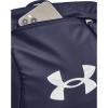 imageUnder Armour Mens Contain BackpackMidnight Navy 410Metallic Silver