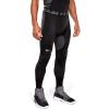 imageUnder Armour Mens Full Length Basketball Tights Padded Knee Protection Adult SizesBlack