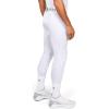 imageUnder Armour Mens Full Length Basketball Tights Padded Knee Protection Adult SizesWhite