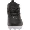 imageUnder Armour Mens Harper 7 Mid Rubber Molded Baseball Cleat Shoe001 BlackWhiteBlack