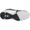 imageUnder Armour Mens Harper 7 Mid Rubber Molded Baseball Cleat Shoe001 BlackWhiteBlack