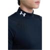 imageUnder Armour Mens HeatGear Comp Mock Short Sleeve TShirtBlack 001White