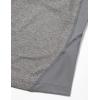 imageUnder Armour Mens HeatGear Comp Mock Short Sleeve TShirtCarbon Heather 090Black