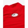 imageUnder Armour Mens HeatGear Comp Mock Short Sleeve TShirtRed 600White