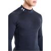 imageUnder Armour Mens Heatgear Armour Mock Long Sleeve TshirtBlack 001White