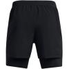 imageUnder Armour Mens Launch Run 5inch 2in1 Shorts001 Black  Black  Reflective