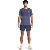imageUnder Armour Mens Launch Run 5inch 2in1 Shorts044 Downpour Gray  Starlight  Reflective