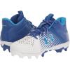 imageUnder Armour Mens Leadoff Mid Rubber Molded Baseball Cleat Shoe400 RoyalWhiteWhite