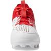 imageUnder Armour Mens Leadoff Mid Rubber Molded Baseball Cleat Shoe600 RedWhiteWhite