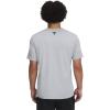 imageUnder Armour Mens Project Rock Blood Sweat Respect Short Sleeve T Shirt011 Mod Gray Medium Heather   Black