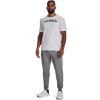 imageUnder Armour Mens Rival Fleece Jogger025 Castlerock Light Heather   White