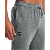 imageUnder Armour Mens Rival Fleece JoggersPitch Gray Light Heather 012Onyx White