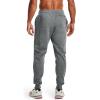 imageUnder Armour Mens Rival Fleece JoggersPitch Gray Light Heather 012Onyx White