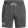 imageUnder Armour Mens Rival Terry 6inch Shorts025 Castlerock   Onyx White