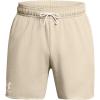 imageUnder Armour Mens Rival Terry 6inch Shorts289 Khaki Base   Onyx White
