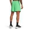 imageUnder Armour Mens Rival Terry 6inch Shorts381 Court Green   Onyx White