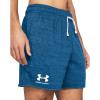 imageUnder Armour Mens Rival Terry 6inch Shorts406 Photon Blue   Onyx White