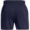 imageUnder Armour Mens Rival Terry 6inch Shorts410 Midnight Navy   Onyx White