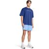 imageUnder Armour Mens Rival Terry 6inch Shorts465 Horizon Blue   Onyx White