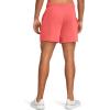 imageUnder Armour Mens Rival Terry 6inch Shorts811 Coho   Onyx White