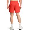 imageUnder Armour Mens Rival Terry 6inch Shorts860 Dark Orange   Onyx White