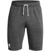 imageUnder Armour Mens Rival Terry Shorts025 Castlerock Light Heather   Onyx White