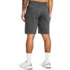 imageUnder Armour Mens Rival Terry Shorts025 Castlerock Light Heather   Onyx White
