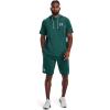imageUnder Armour Mens Rival Terry Shorts722 Coastal Teal   Onyx White