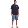 imageUnder Armour Mens Rival Terry Shorts767 Aurora Purple   Onyx White