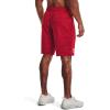 imageUnder Armour Mens Rival Terry Shorts891 Radio Red Full Heather   Onyx White