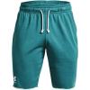 imageUnder Armour Mens Rival Terry ShortsCerulean Full Heather 452Onyx White