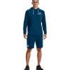 imageUnder Armour Mens Rival Terry ShortsDeep Sea 458Onyx White