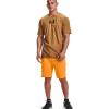 imageUnder Armour Mens Rival Terry ShortsOmega Orange 857Onyx White